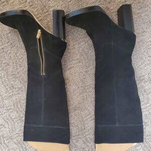 Michael kors velvet boots